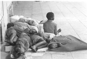 Stra�enkinder in Mosambik